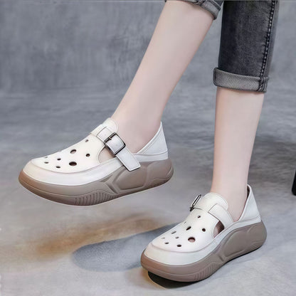 Brialyn | Perforated Casual Mary Jane Shoes