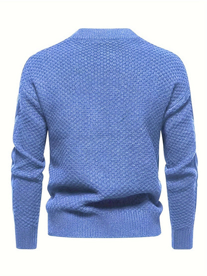 Gannon | Classic Mock Neck Knit Sweater