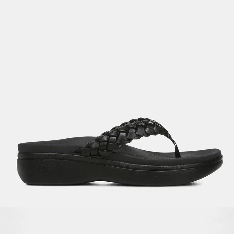 Seren | Woven Strap Wedge Sandals