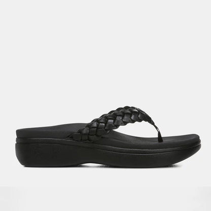 Seren | Woven Strap Wedge Sandals