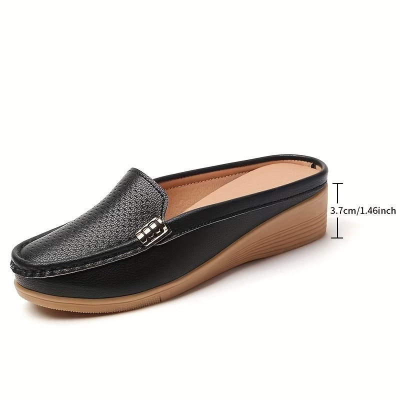 Thessira | Casual Wedge Loafers