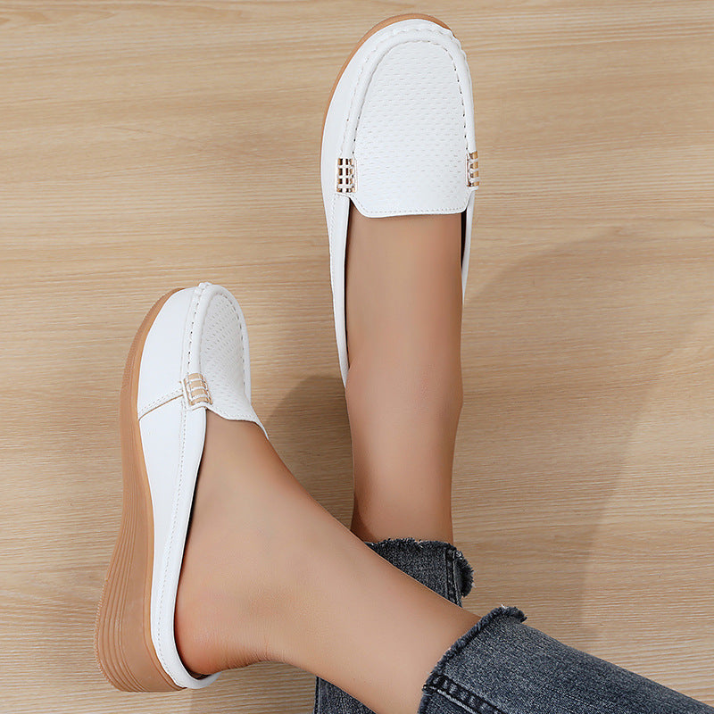 Thessira | Casual Wedge Loafers