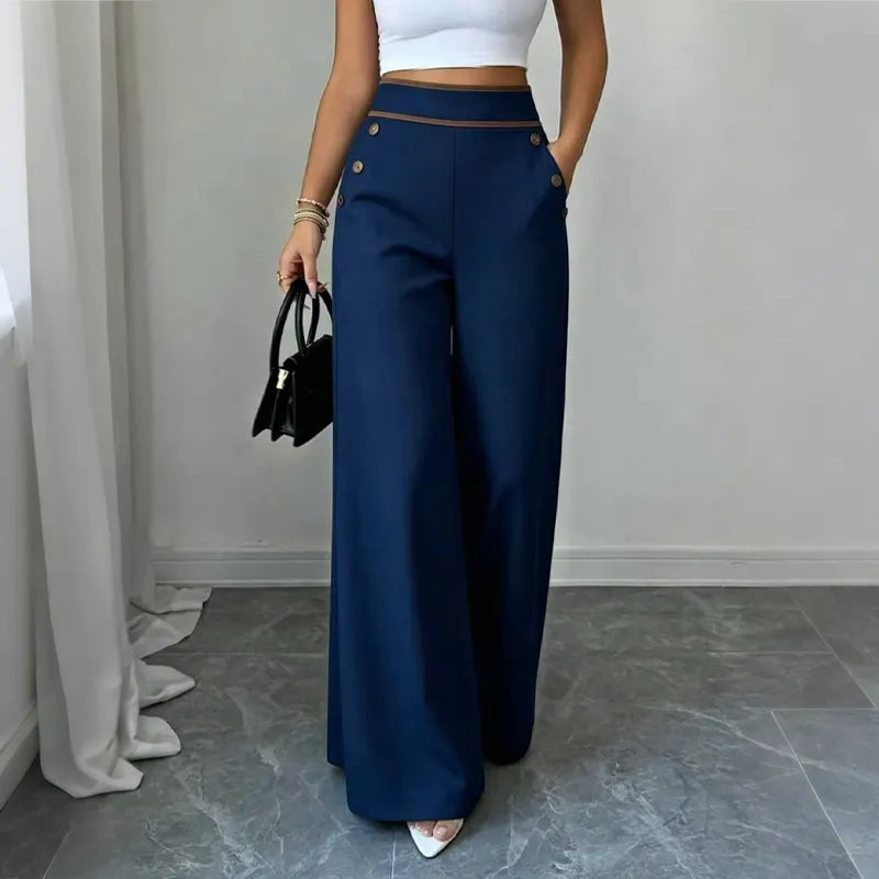 Seleneva | Elegant Wide Leg Trousers