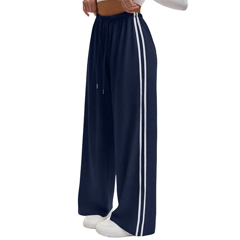 Varelline | Side Stripe Drawstring Pants