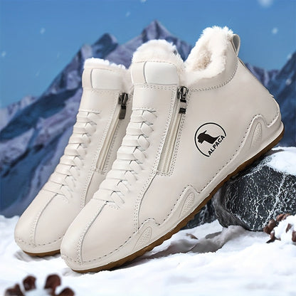 Jovelle | Plush Lined Zip Ankle Boots