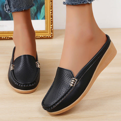 Thessira | Casual Wedge Loafers