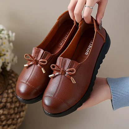 Gwenora | Bow Front Everyday Loafers