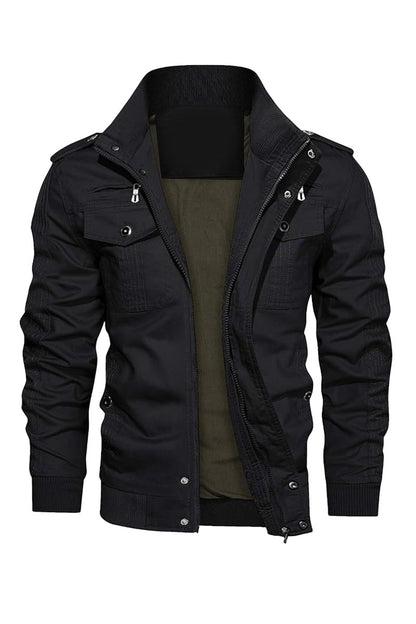 Pryce | Multi Pocket Stand Collar Jacket