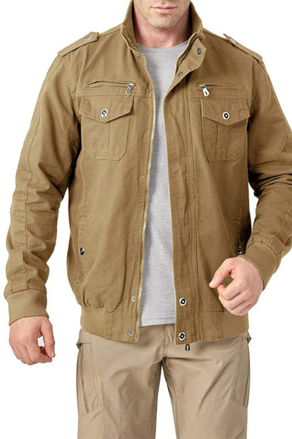 Pryce | Multi Pocket Stand Collar Jacket