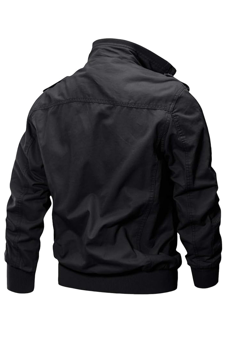 Pryce | Multi Pocket Stand Collar Jacket
