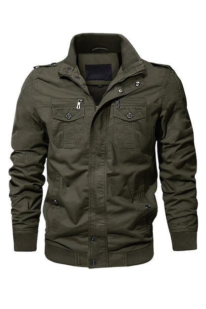 Pryce | Multi Pocket Stand Collar Jacket