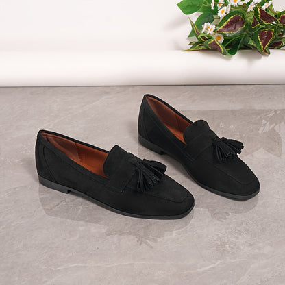 Corvella | Tassel Detail Slip On Loafers