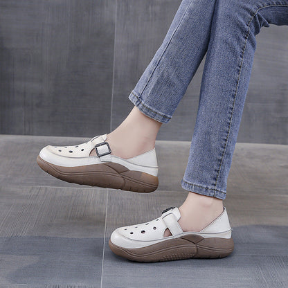 Brialyn | Perforated Casual Mary Jane Shoes