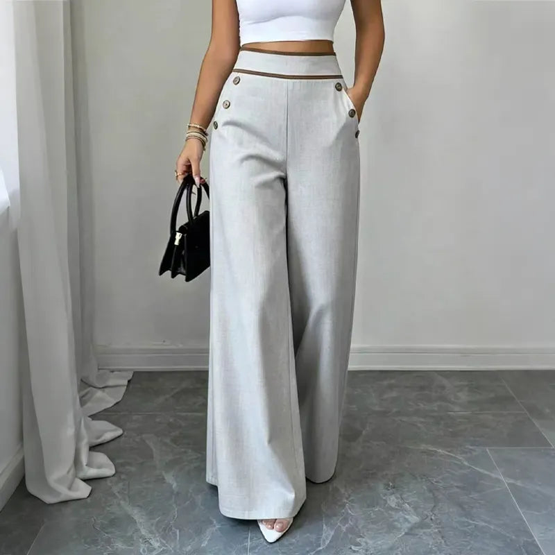 Seleneva | Elegant Wide Leg Trousers