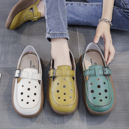 Brialyn | Perforated Casual Mary Jane Shoes