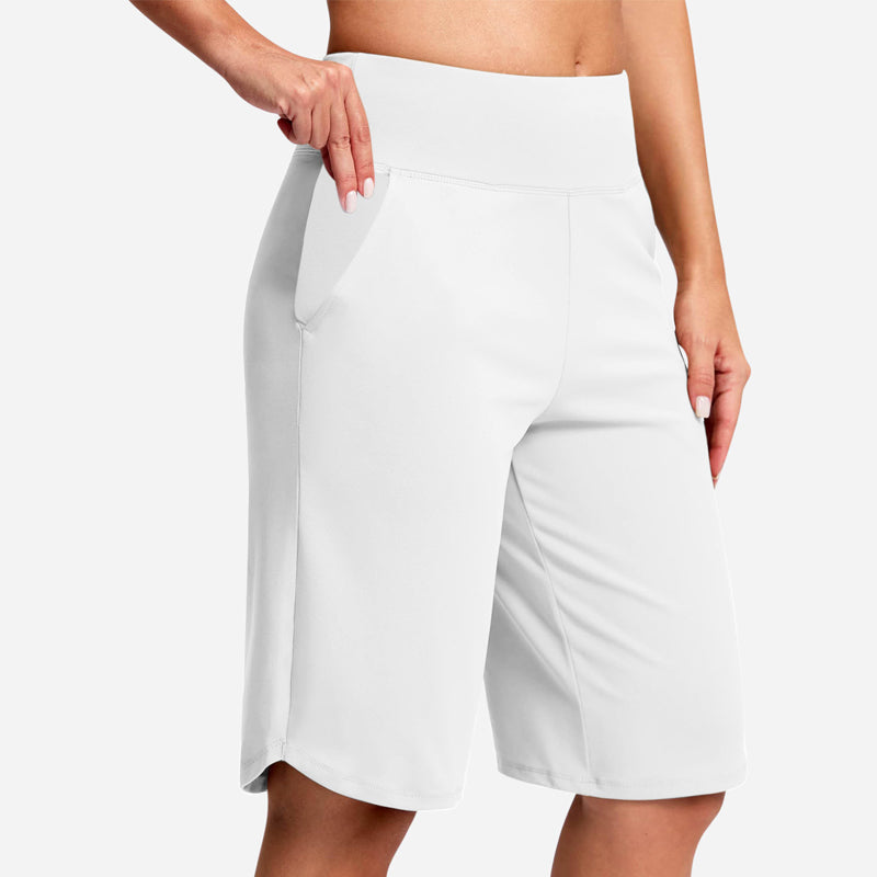 Lavenia | High Waist Comfort Bermuda Shorts