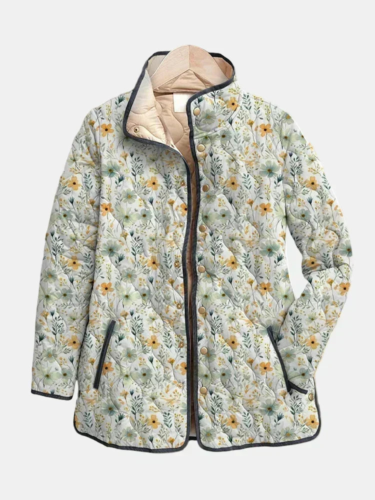 Petalina | Quilted Longline Jacket