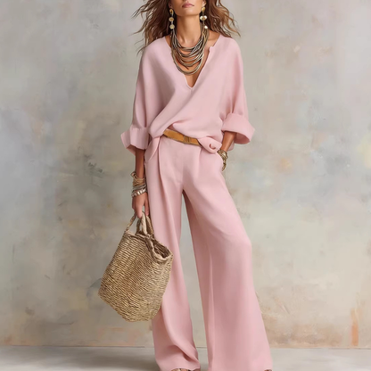 Zarevella | Breezy Linen Two Piece Set