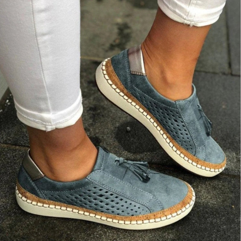 Veltrina | Tassel Detail Casual Slip On Shoes