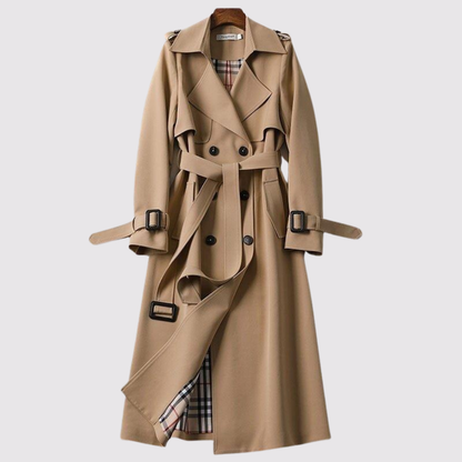 Cerysse | Tailored Double Breasted Trench Coat