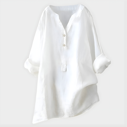 Calyndra | Loose Fit Long Sleeve Blouse