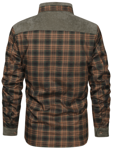 Dominic | Classic Plaid Button Up Jacket