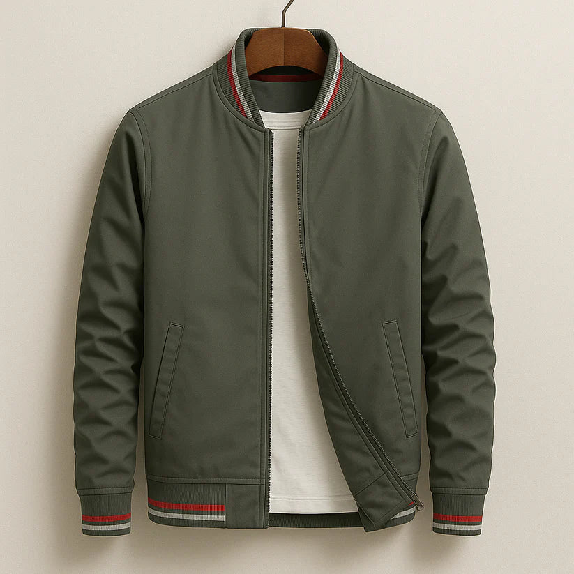 Briggs | Classic Zip Front Bomber Jacket