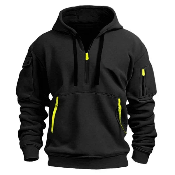 Vaughan | Casual Utility Pullover Hoodie