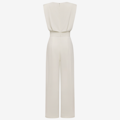 Solavienne | Elegant Wide Leg Jumpsuit