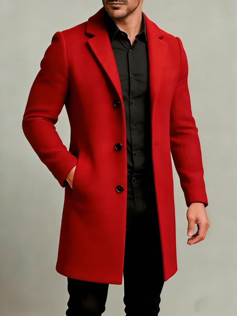 Griffin | Refined Notch Lapel Overcoat