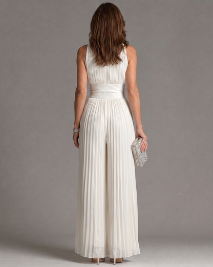 Cressella | Halter Neck Occasion Jumpsuit