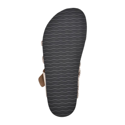 Velarisse | Braided Strap Slide Sandals