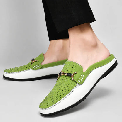 Merrion | Perforated Bit Detail Loafers