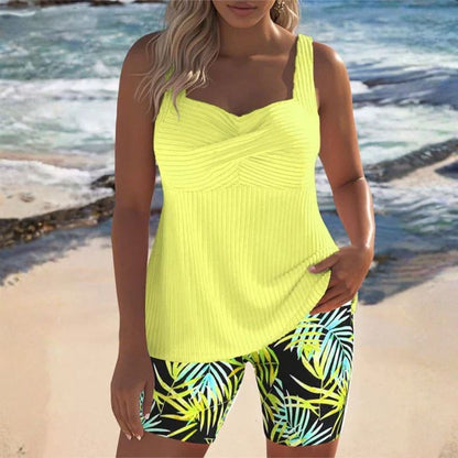 Ysoria | Ribbed Swimwear Two Piece Set