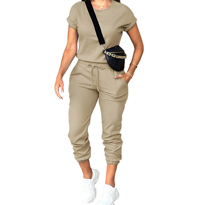Kaelis | Casual Top and Jogger Set