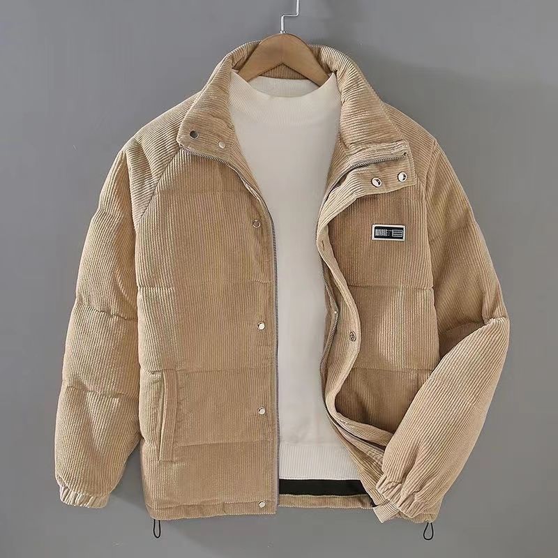 Victor | Warm Corduroy Puffer Jacket