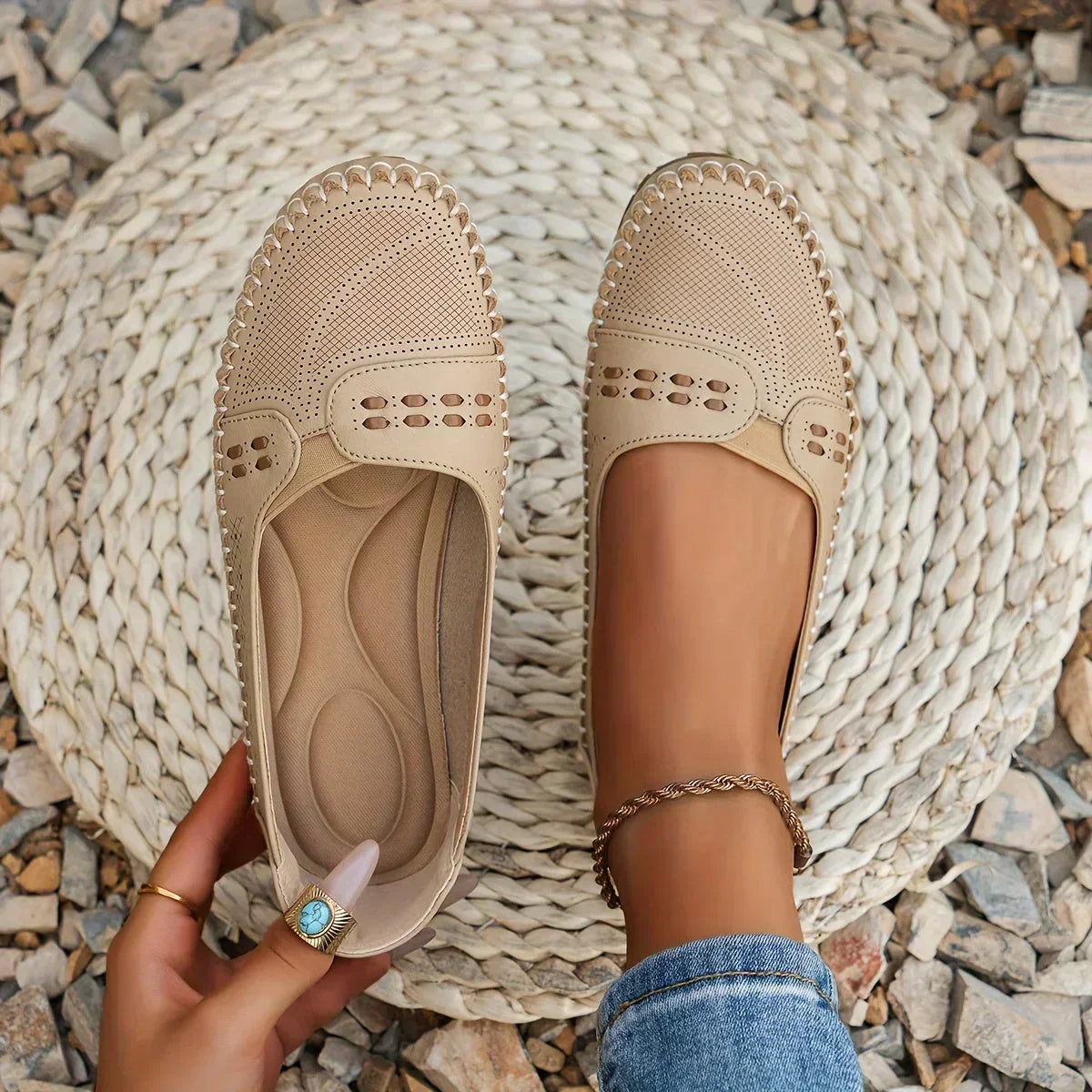 Orvella | Classic Comfort Loafer Flats