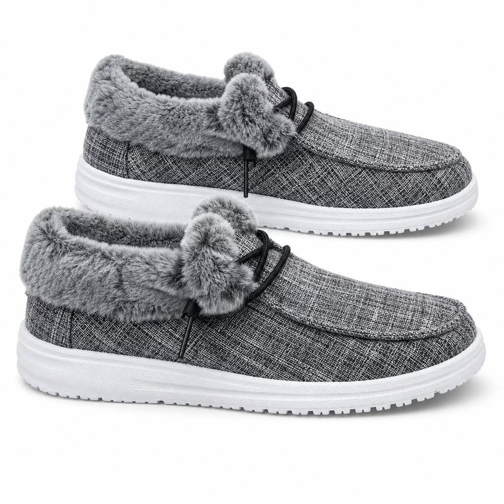 Uliana | Plush Lined Lace Up Comfort Shoes