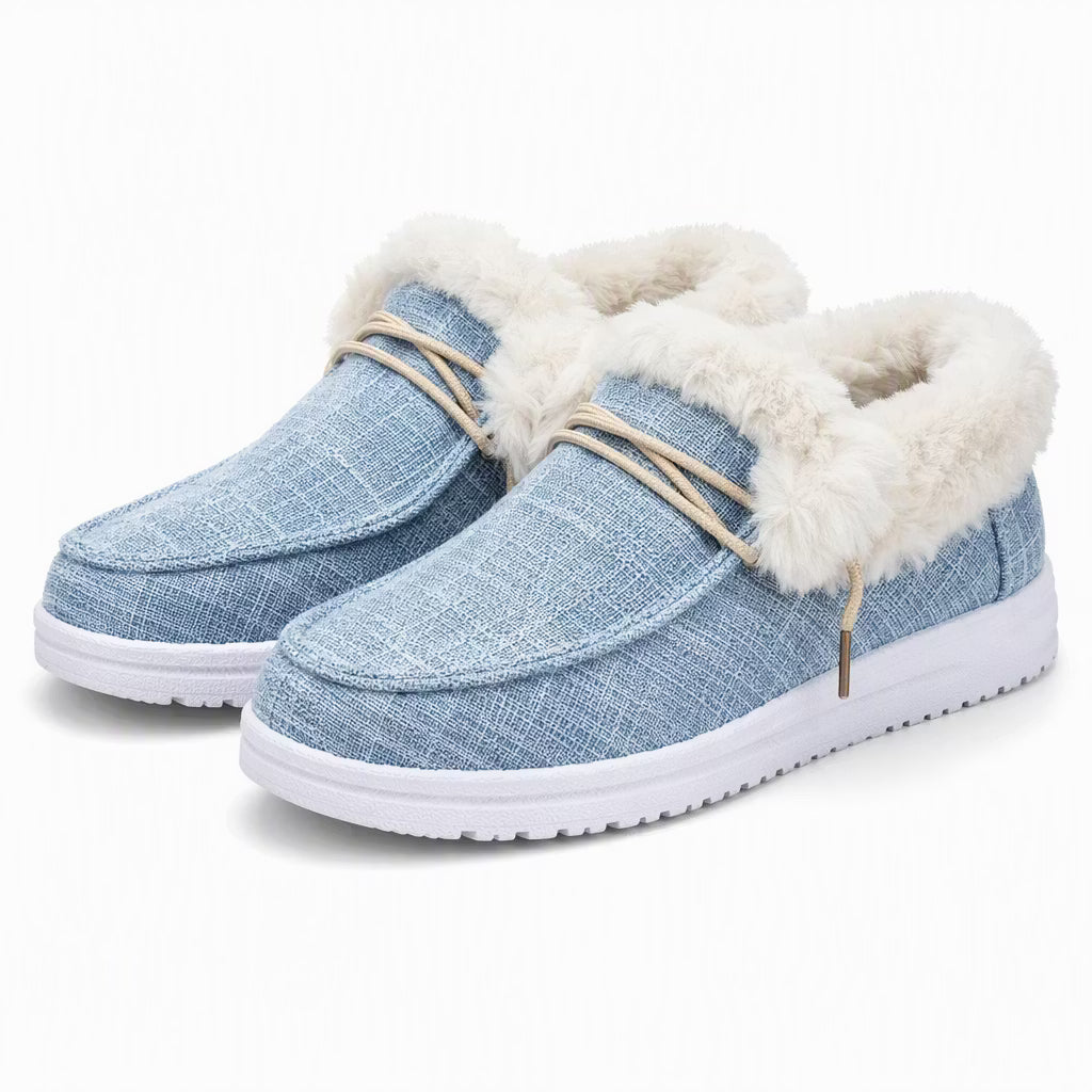 Uliana | Plush Lined Lace Up Comfort Shoes