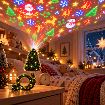 Yulena | Festive Christmas Pattern Projector Light