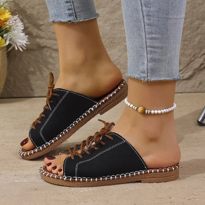Brialise | Open Toe Casual Mule Sandals