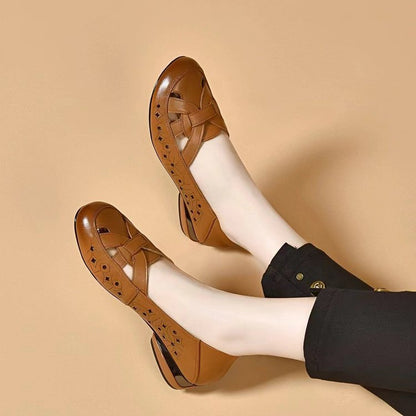 Lunaria | Patterned Slip On Shoes