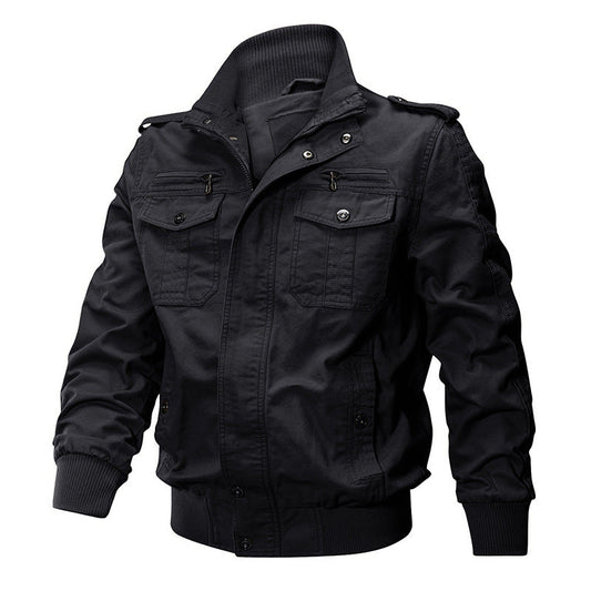 Pryce | Multi Pocket Stand Collar Jacket