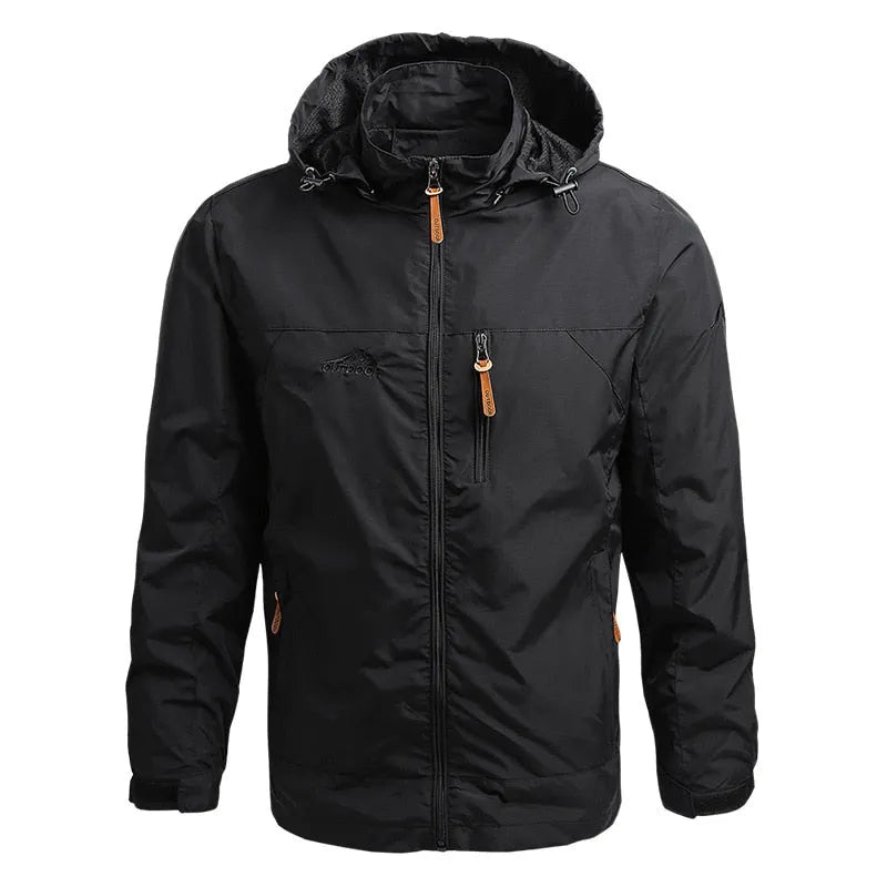Bertram | Casual Zip Front Hooded Jacket