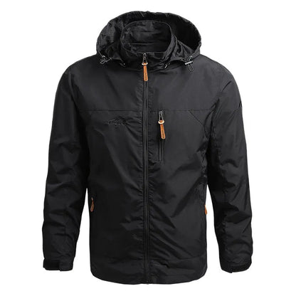 Bertram | Casual Zip Front Hooded Jacket