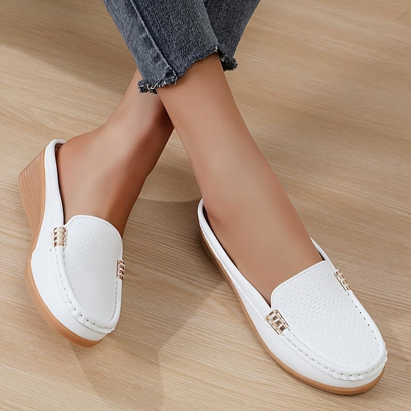 Thessira | Casual Wedge Loafers