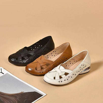 Lunaria | Patterned Slip On Shoes