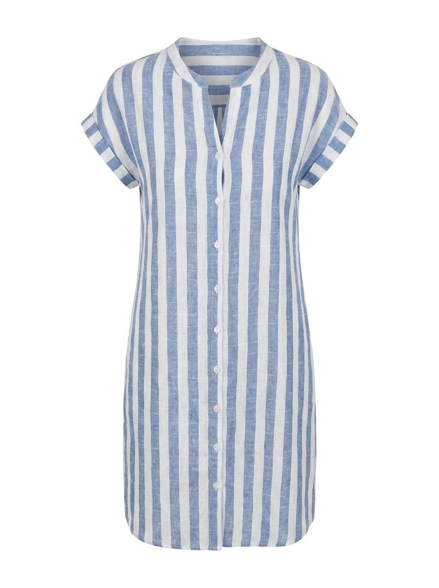 Ursaline | Casual Vertical Stripe Dress