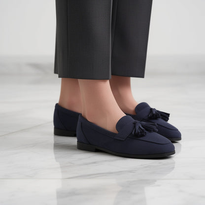 Corvella | Tassel Detail Slip On Loafers