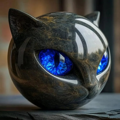 Pavielle | Elegant Cat Face Ornament